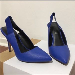 Aldo Cobalt Blue Heels